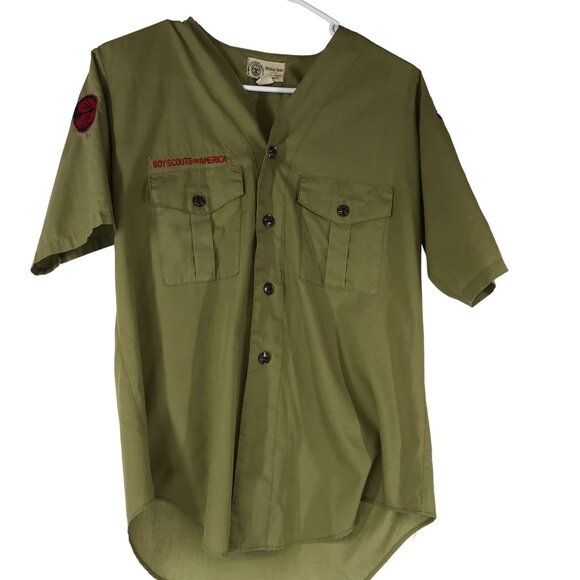 Size: Boys NECK 14  ACTUAL MEASUREMENTS APPROXIMATELY: 	PIT TO PIT 19 in / 4 - Picture 1 of 7